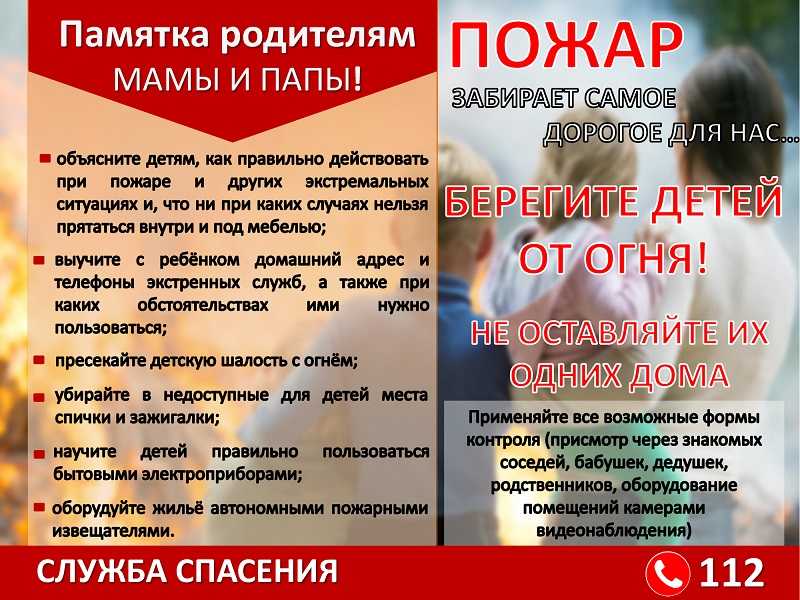 Профилактика пожаров!!!!!